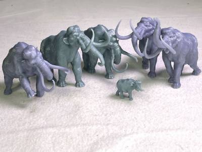 Wooly Mammoth Herd (6)